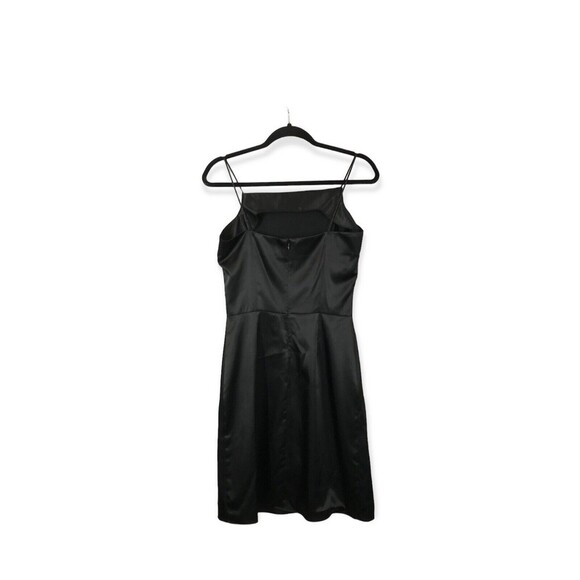 Esprit VTG Y2K Black Square Neck Studded Strap Women's Size 5/6 Slip Mini Dress - Picture 2 of 7